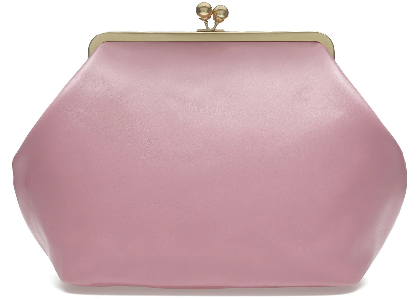 Coach Large Kisslock Frame Bag Brass/Rose