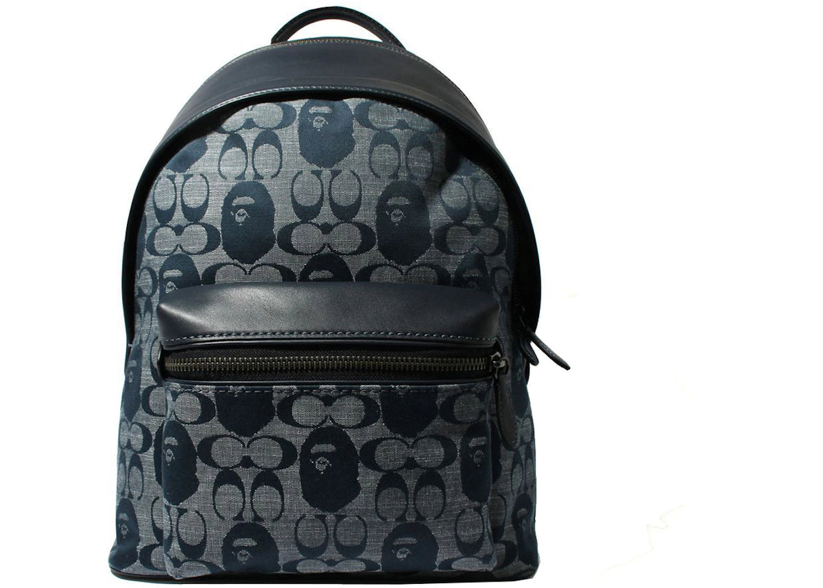 Coach x BAPE Backpack Navy