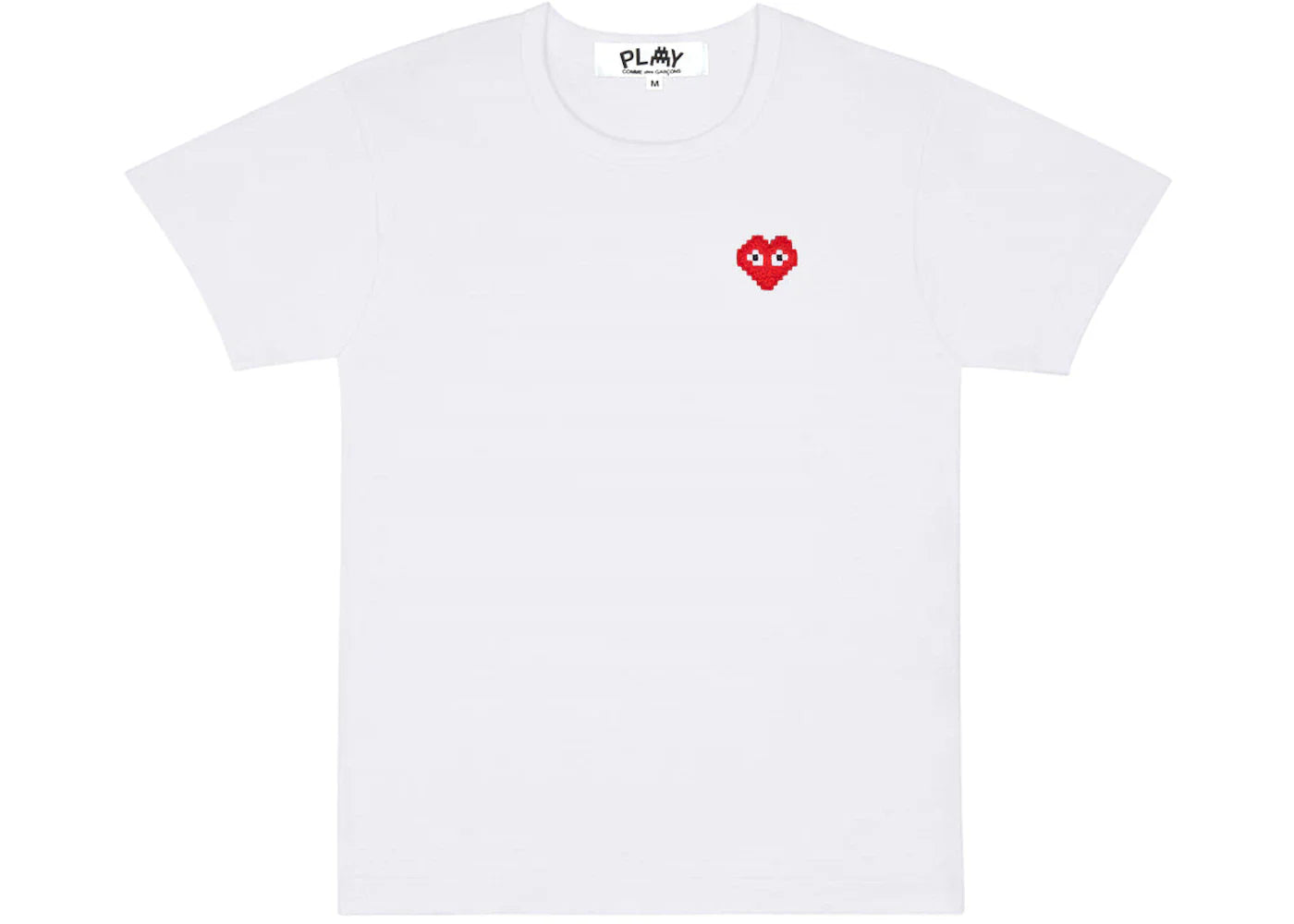 Comme Des Garcons Play x Invader Women'S T-Shirt White