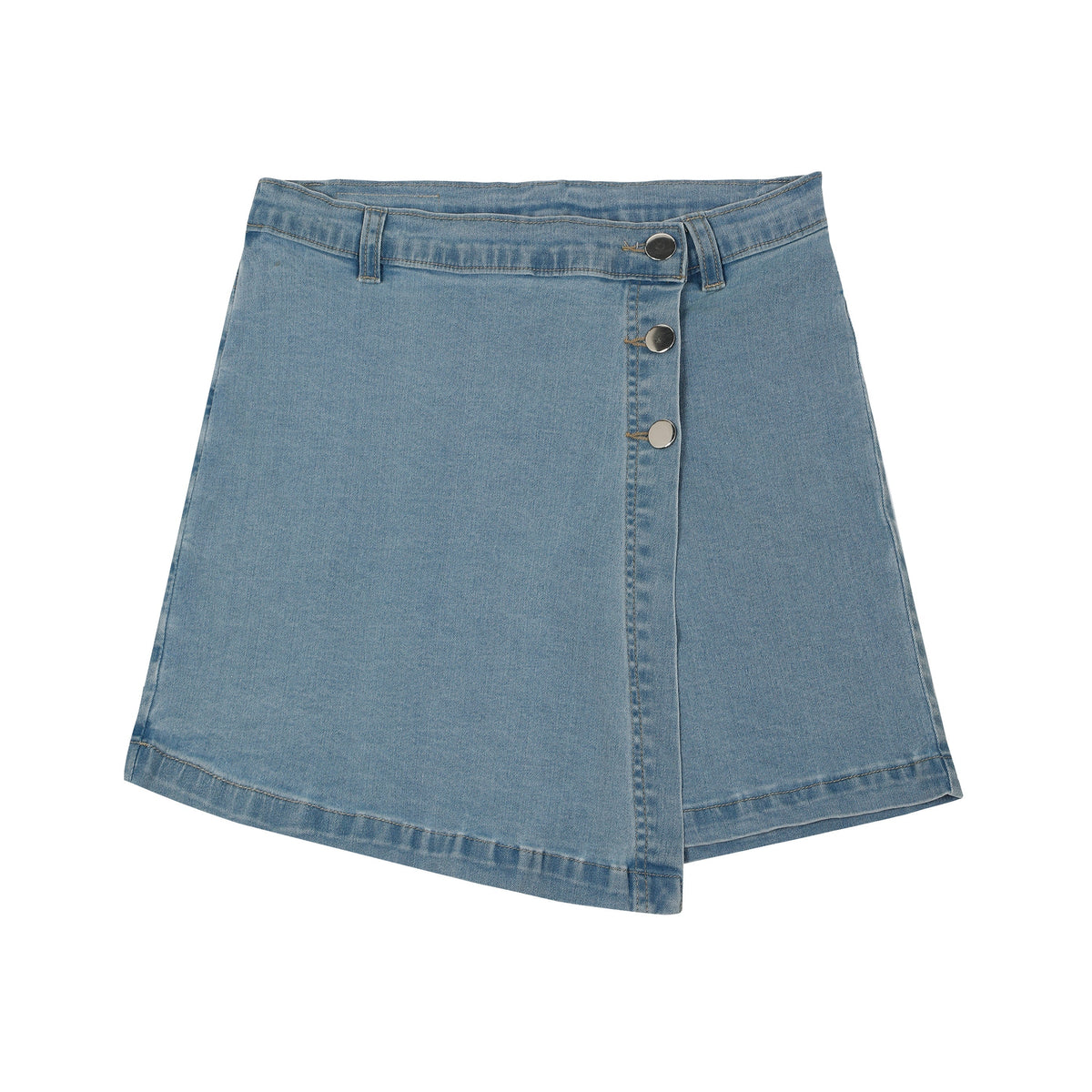 BLUE DENIM WOMEN'S SKORT