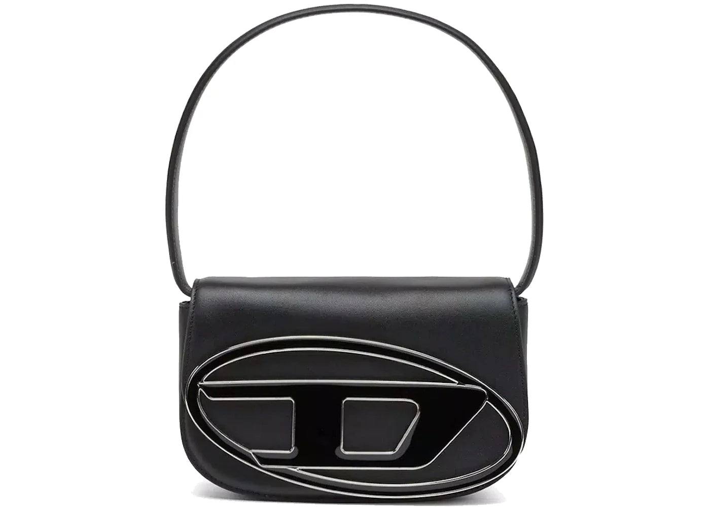 Diesel 1Dr Shoulder Bag Nappa Leather Black
