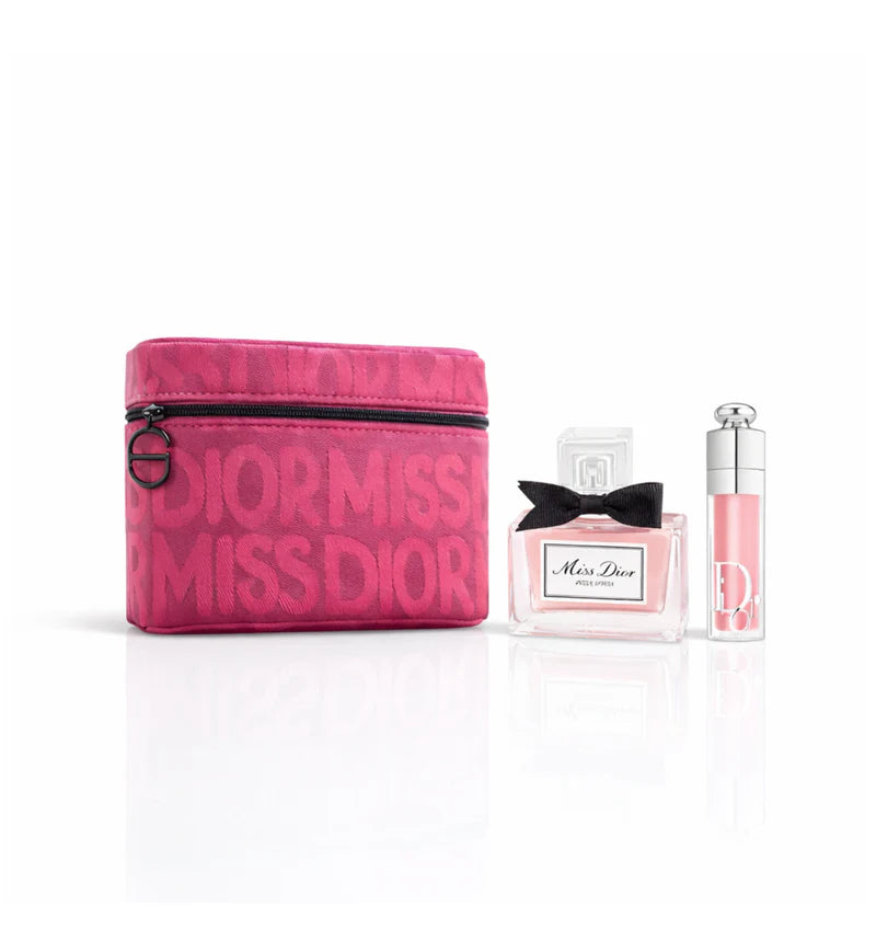 Dior Limited Edition Perfume Makeup Set and Bag