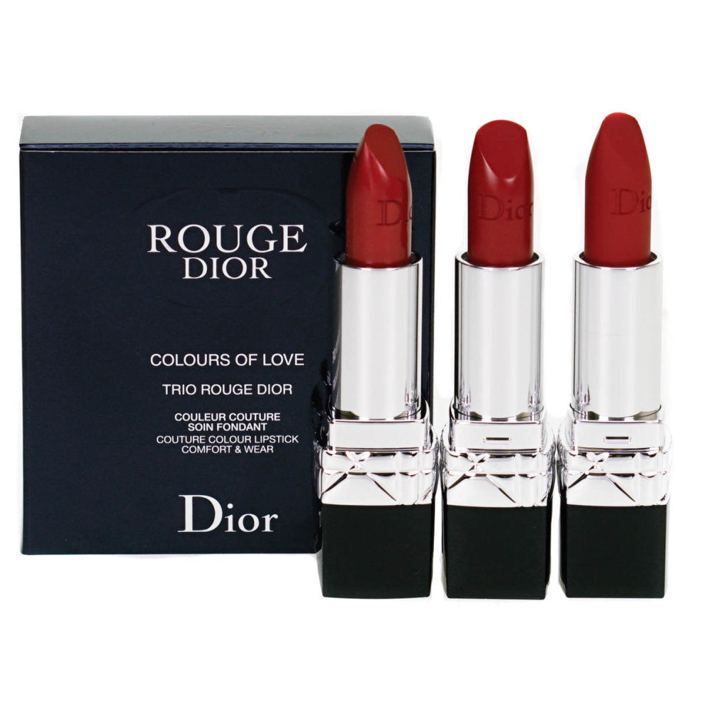 Dior Rouge Colours of Love Trio Set of 3 Lipsticks (3x3.5 g/0.12 oz)