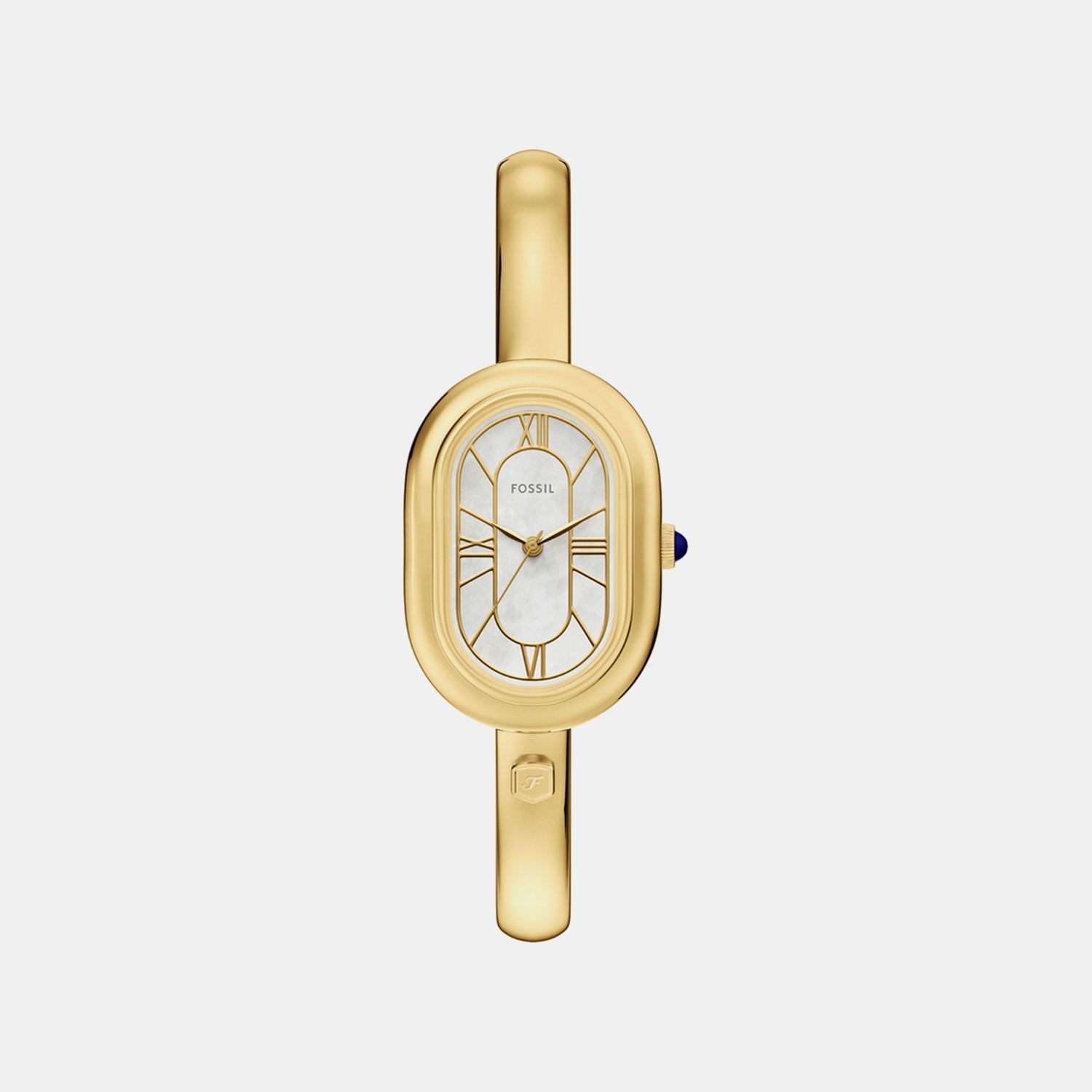 Fossil Sloan Women Quartz Mother Of Pearl Dial Analog Stainless Steel Watch Es5444