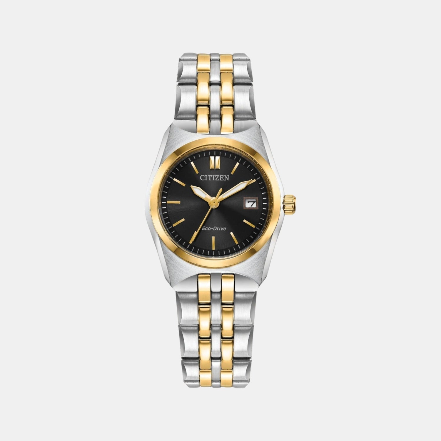 Citizen Corso Women Quartz Black Dial Analog Stainless Steel Ew2299-50E