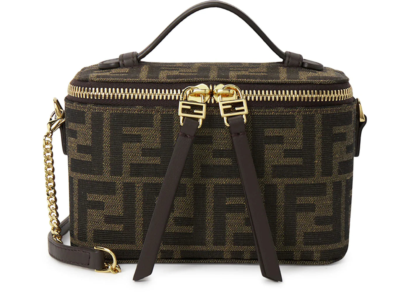 Fendi Vanity Bag Bag Brown