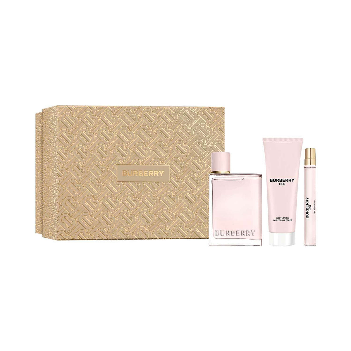 Burberry Her Eau De Parfum Gift Set (3Pcs) - Burberry