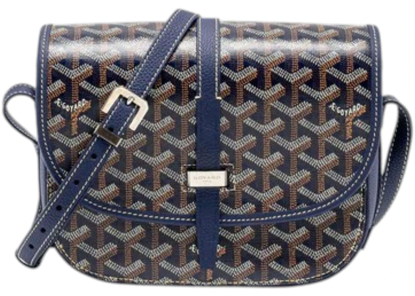 Goyard Belvedere PM Navy Blue