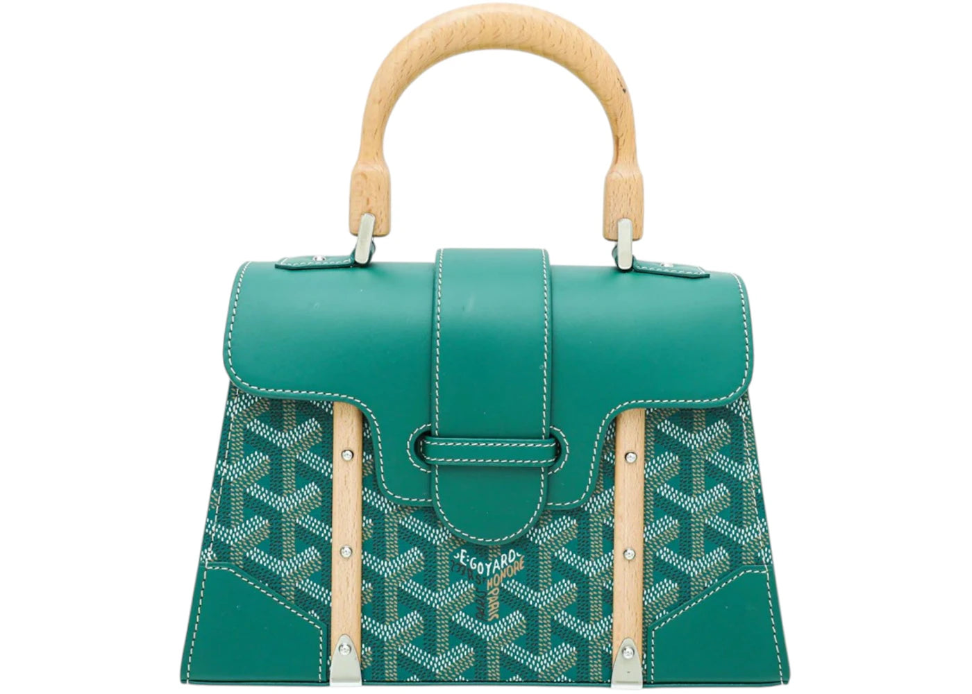 Goyard Saigon Structure Mini Bag Green