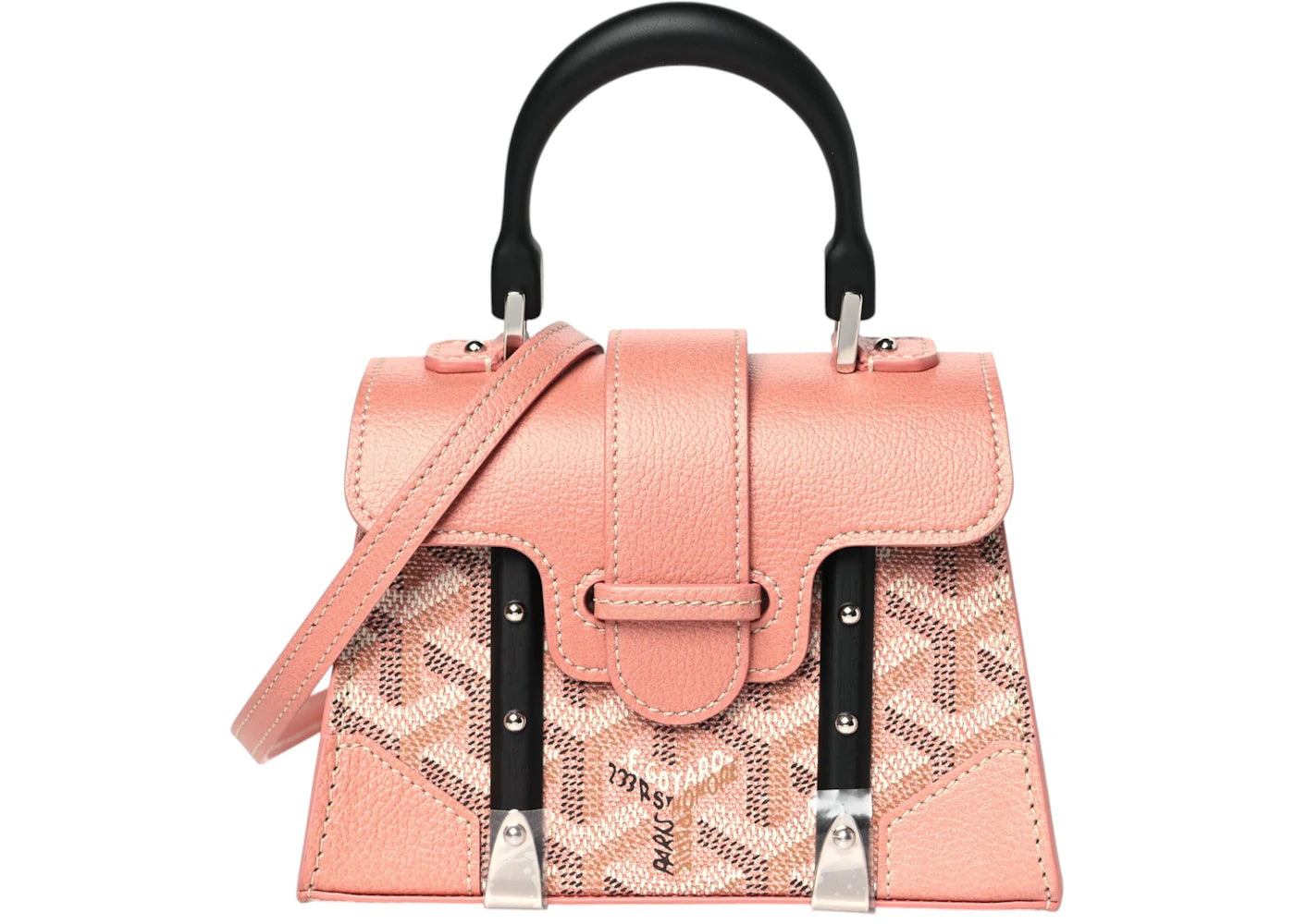 Goyard Saigon Structure Nano Bag Pearly Coral