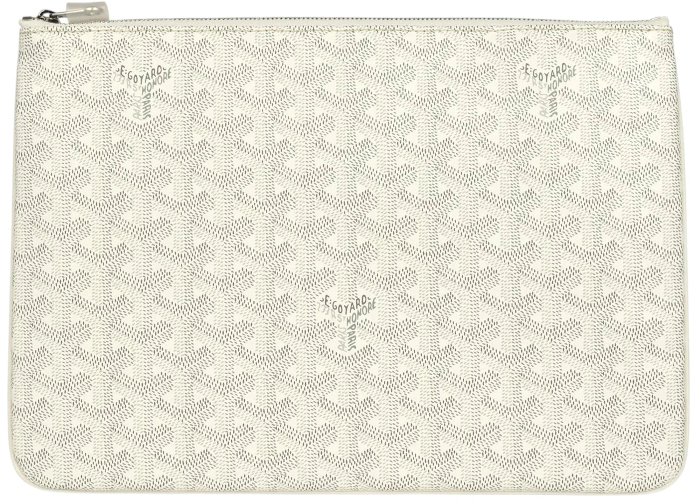 Goyard Senat Pouch MM White