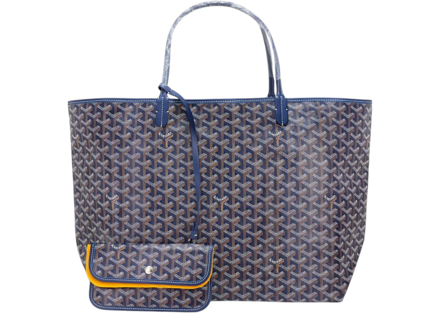 Goyard Saint Louis Tote GM Navy Blue