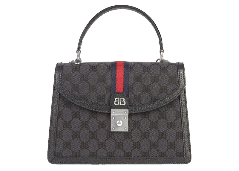 Gucci x Balenciaga The Hacker Project Small Handbag Black