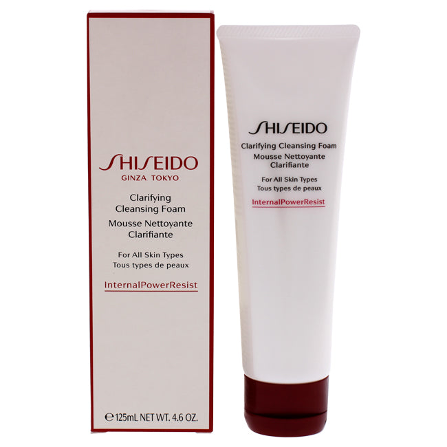 Shiseido Clarifying Cleansing Foam by Shiseido for Unisex - 4.6 oz Cleanser