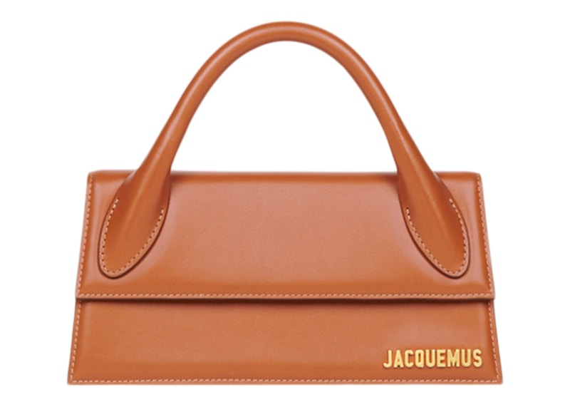 Jacquemus Le Chiquito Long Signature Handbag Light Brown