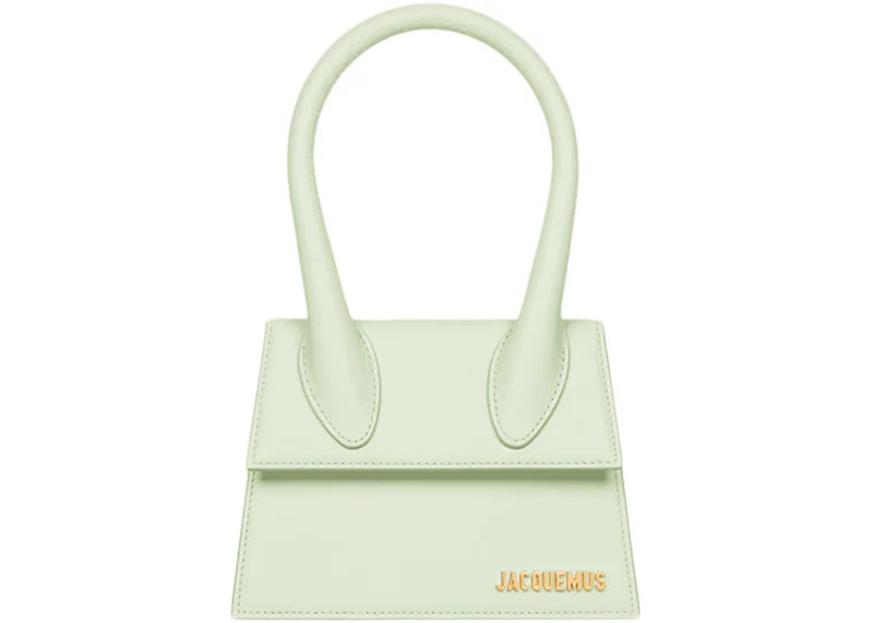 Jacquemus Le Chiquito Moyen Signature Handbag Light Green