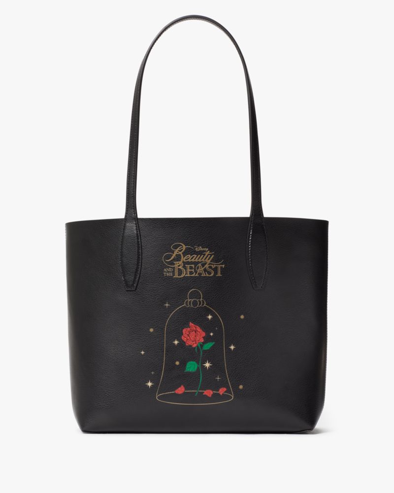 KateSpade Disney X Kate Spade New York Beauty And The Beast Small Tote Black Multi