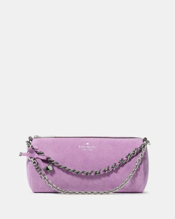 Kate Spade Roulette Suede Mini Convertible Bag Wisteria