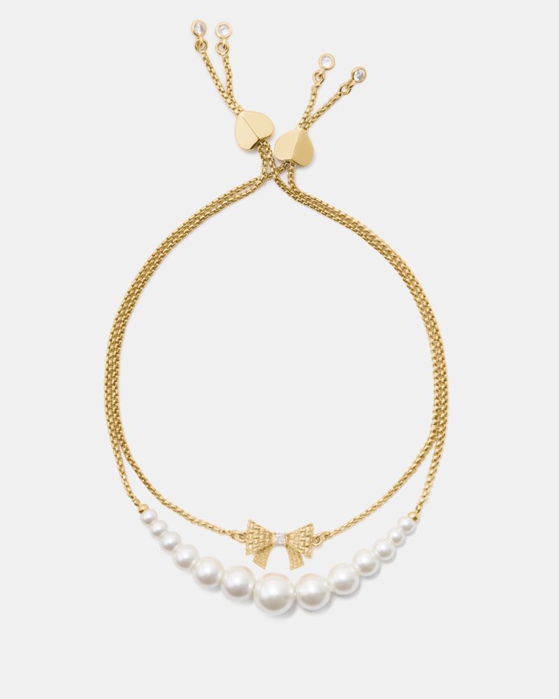Modern Pearls Slider Bracelet Set - Boxed