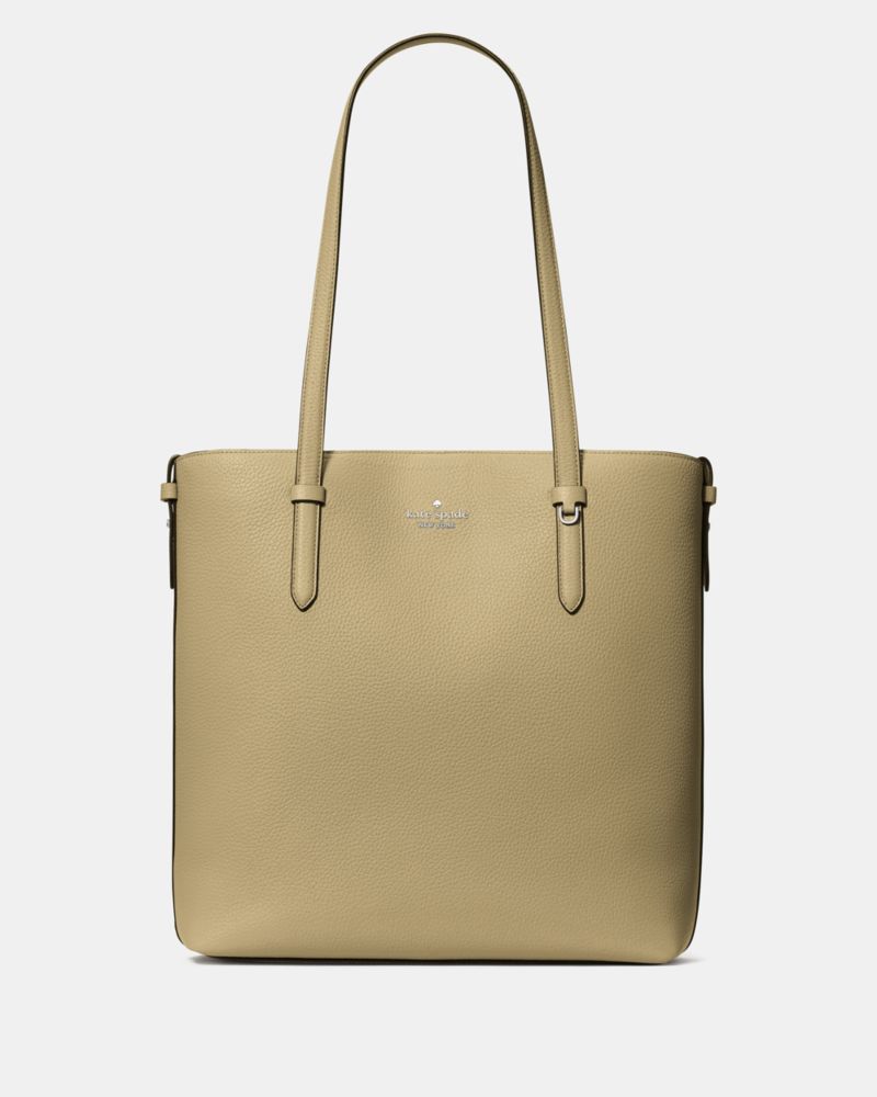 KateSpade Juliette Leather Medium Tote Elm