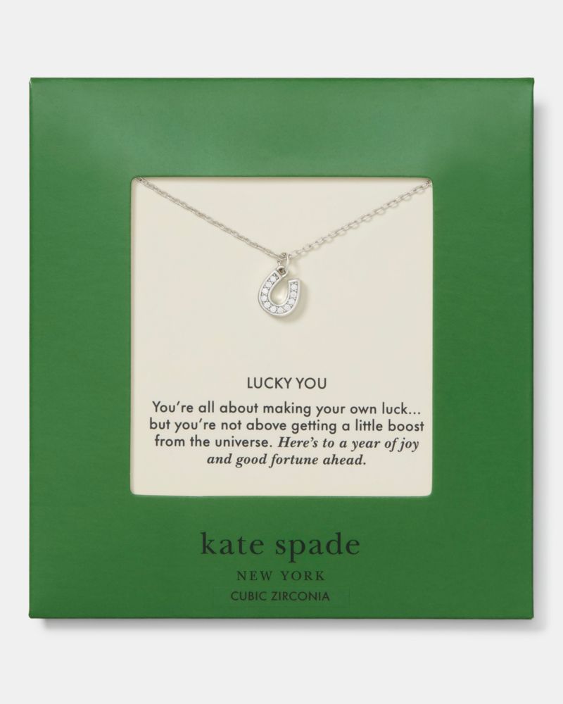 Lucky You Carded Pendant