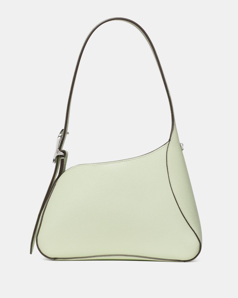 KateSpade 454 Sculpted Shoulder Bag Lime Frosting