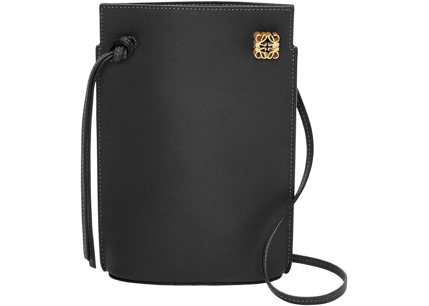 LOEWE Dice Pocket in Classic Calfskin Black