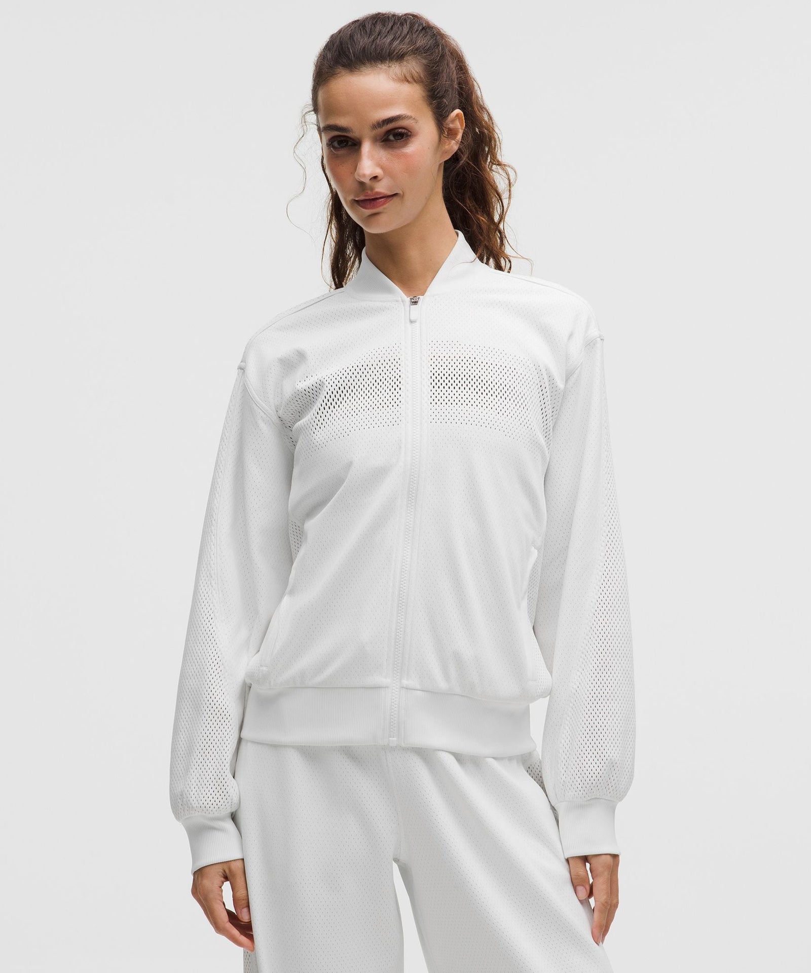 Lululemon Women's Engineered Knit Mesh Tennis Jacket