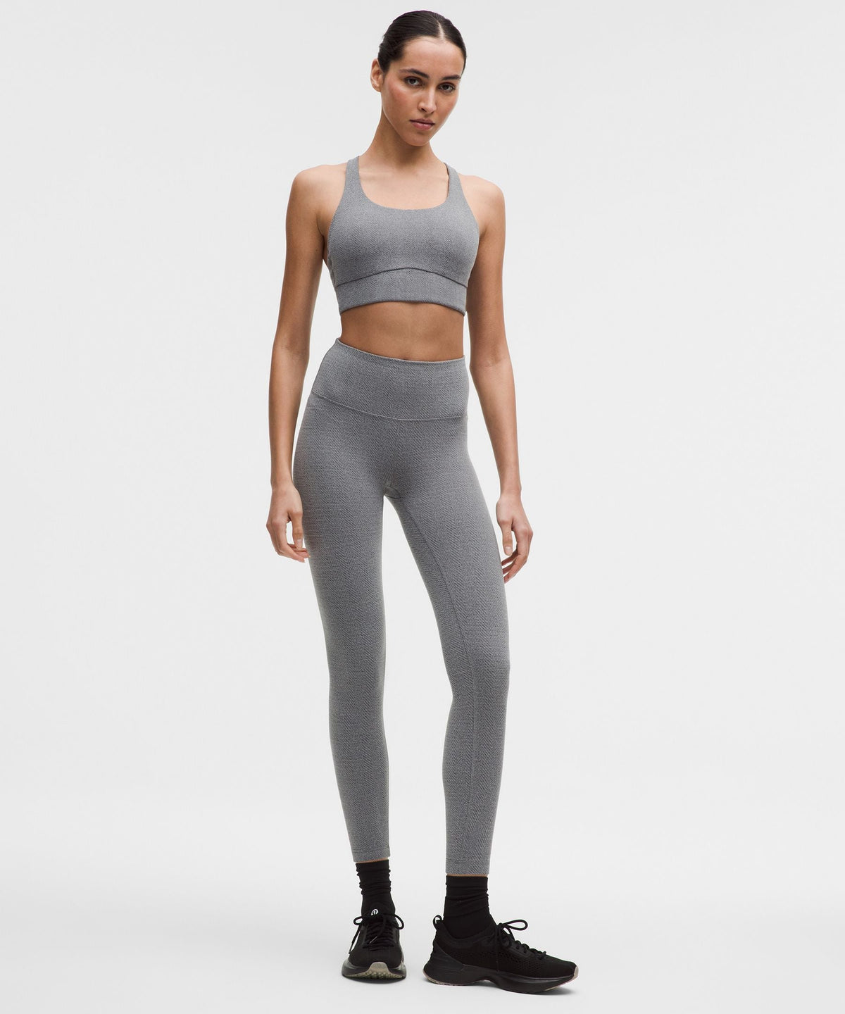 Lululemon Women's Wunder Train High-Rise Tight 25" *Herringbone