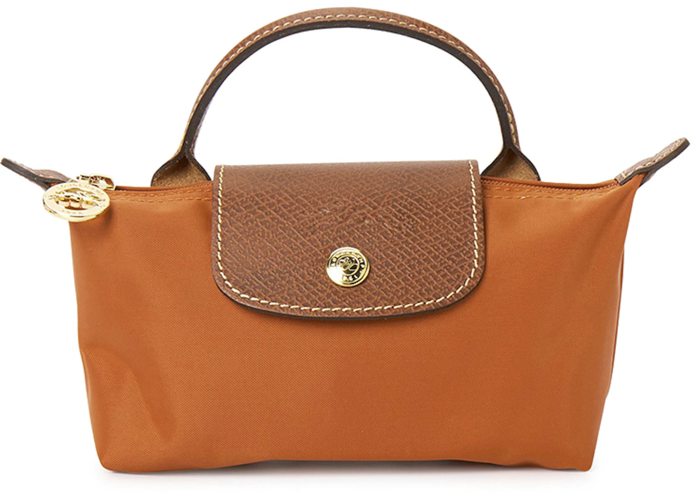 Longchamp Le Pliage Pouch Tote Bag Brick