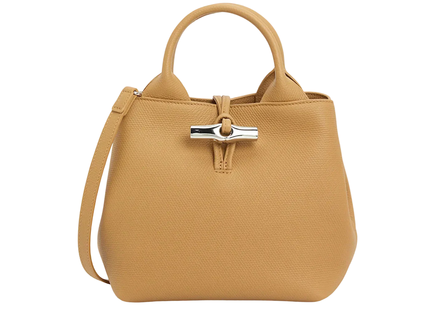 Longchamp Le Roseau S Tote Camel