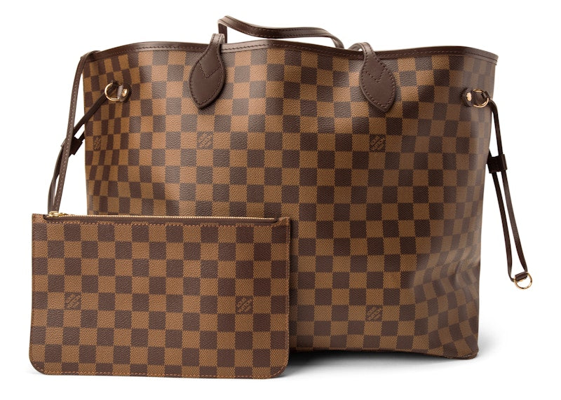 Louis Vuitton Neo Neverfull Damier Ebene GM Cerise Lining