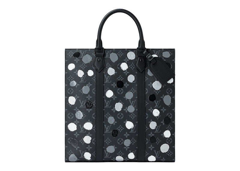 Louis Vuitton x Yayoi Kusama Sac Plat Monogram Eclipse Black/Silver