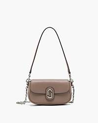 Marc Jacobs Marc Jacobs The Pebble Clover Shoulder Bag Cement Cement
