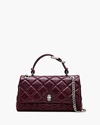 Marc Jacobs Marc Jacobs The Quilted Dual Convertible Shoulder Bag Dark Plum Dark Plum