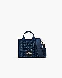 Marc Jacobs Marc Jacobs The Crystal Denim Crossbody Tote Bag Dark Wash Crystal Dark Wash Crystal