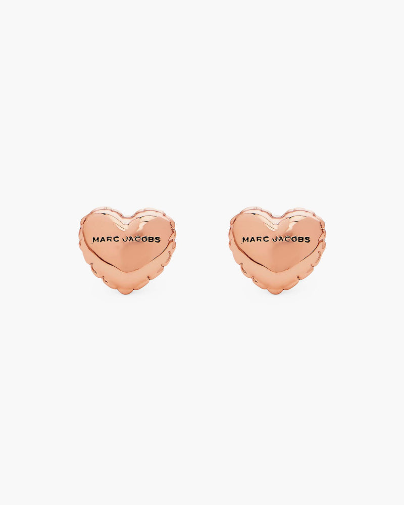 Marc Jacobs Marc Jacobs Balloon Heart Earrings Antique Rose Gold Antique Rose Gold