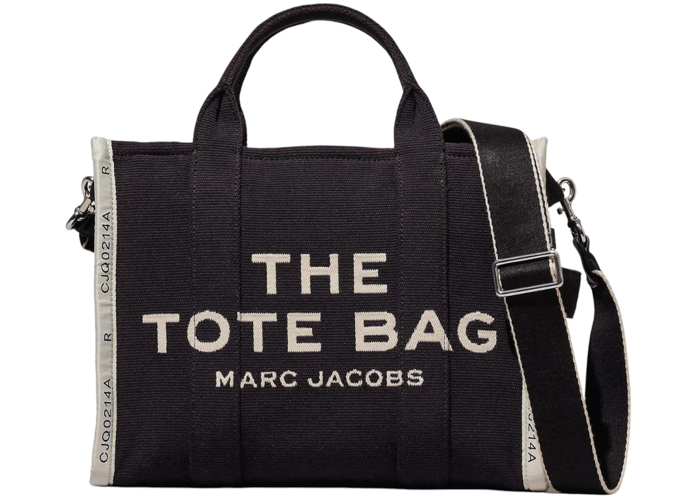 Marc Jacobs The Medium Jacquard Tote Bag Black