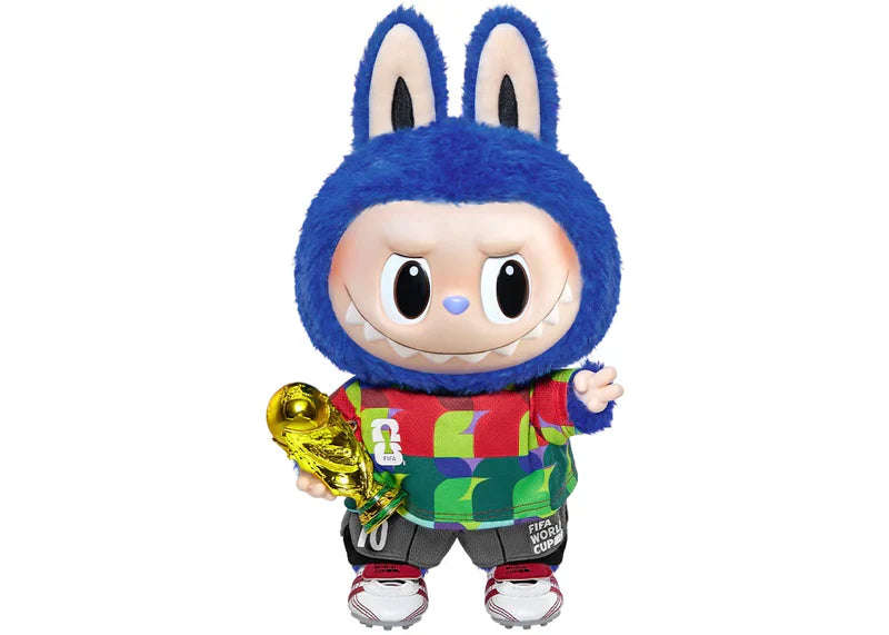 Pop Mart THE MONSTERS x FIFA SERIES Labubu Catch the Win Vinyl Plush Doll