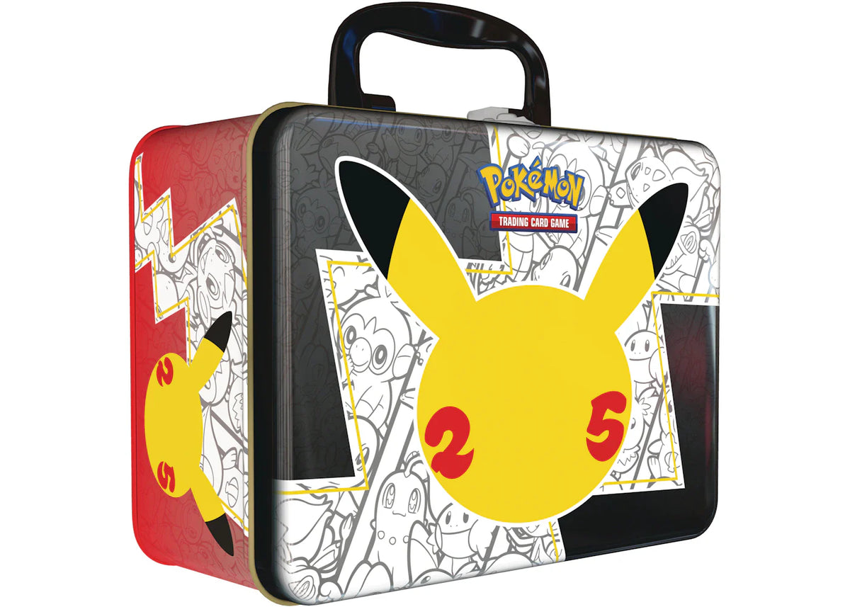 Pokemon Tcg 25Th Anniversary Celebrations Collector Chest Tin