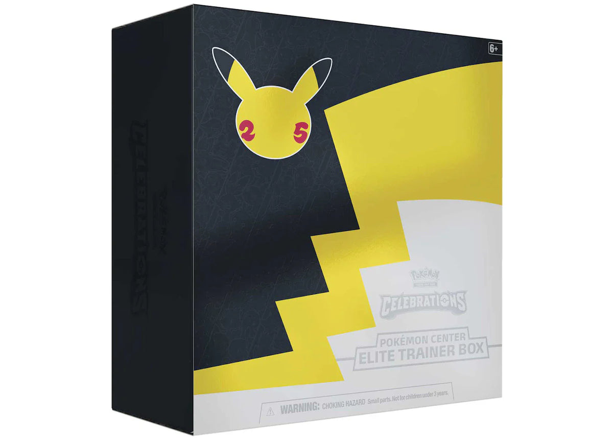 Pokemon Tcg 25Th Anniversary Celebrations Pokemon Center Exclusive Elite Trainer Box