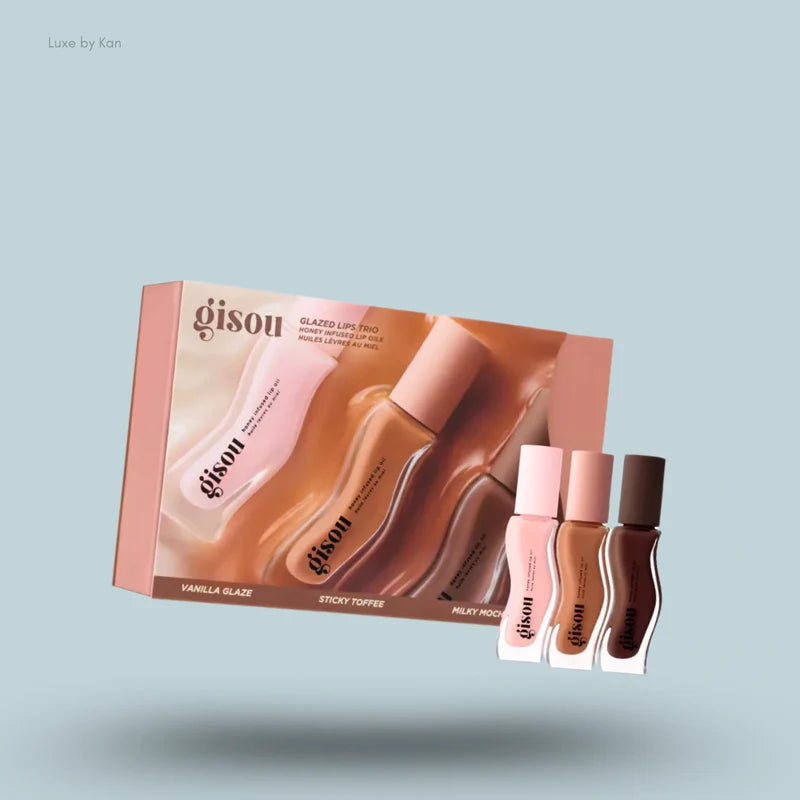Gisou Glazed Lips Trio