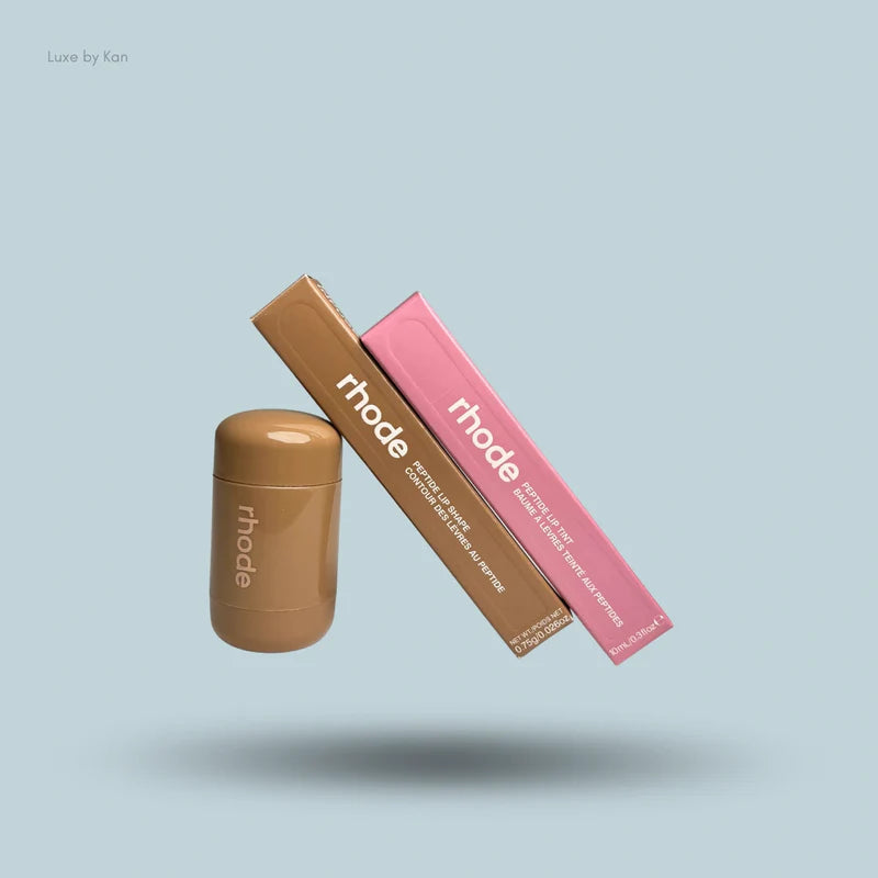 Rhode Pink Blush + Lip Trio Set