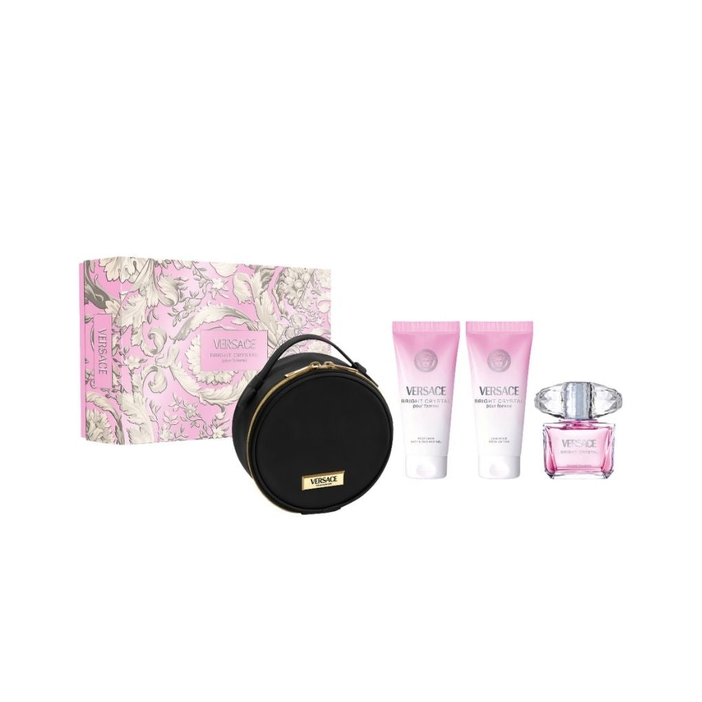 Versace Bright Crystal 4 Piece 90ml Eau de Toilette