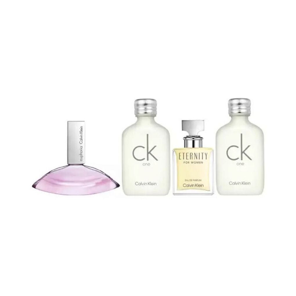 Calvin Klein Women Collection 4 Piece 4x10ml Eau De Parfum