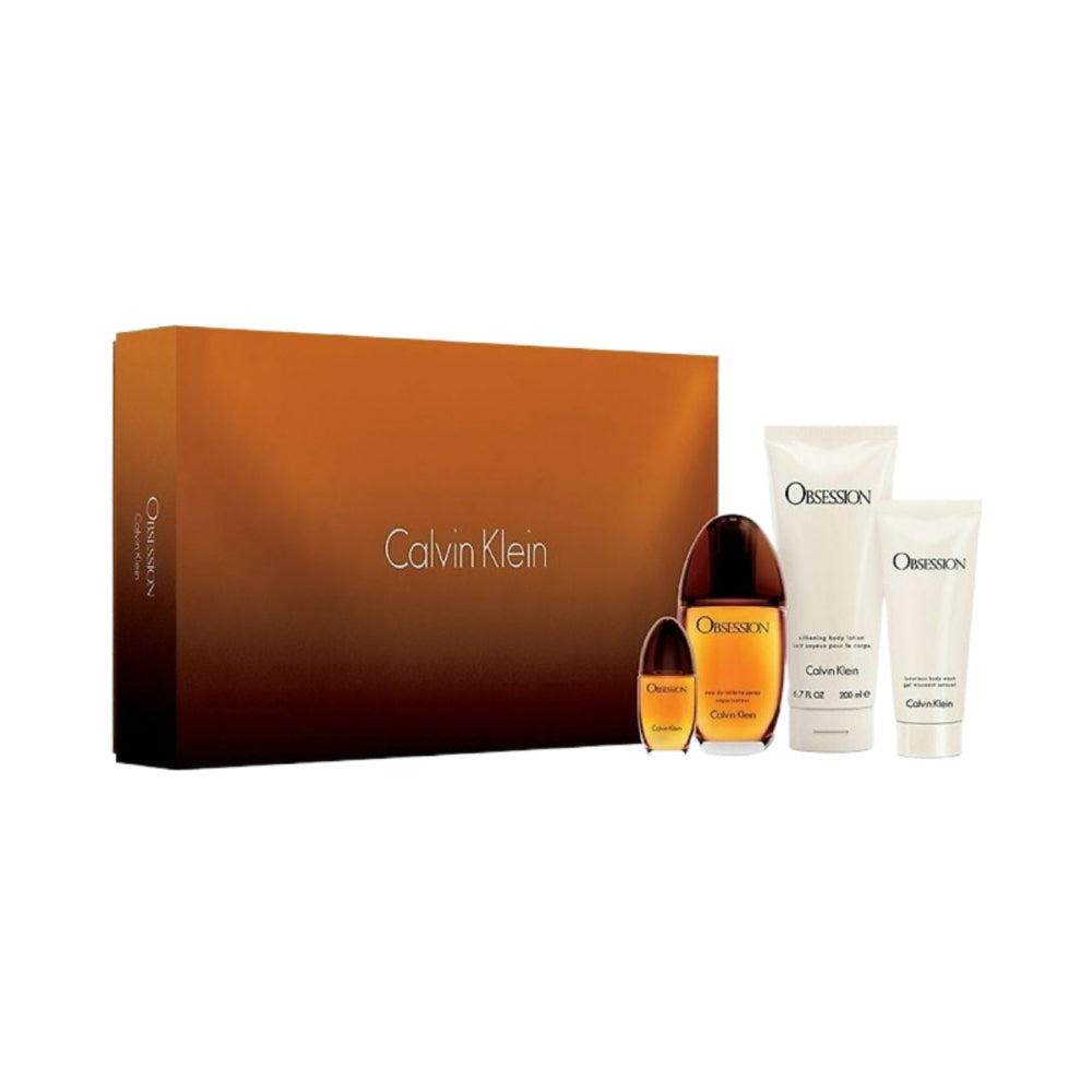 Calvin KLEIN Obsession 4 Piece 100 ml Eau de Parfum