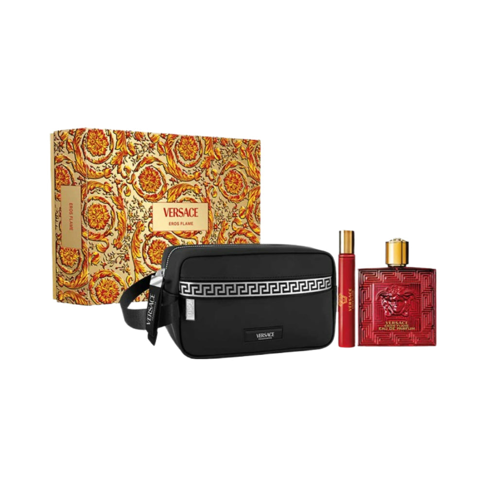 Versace Eros Flame 3 Piece 100 ml Eau de Parfum