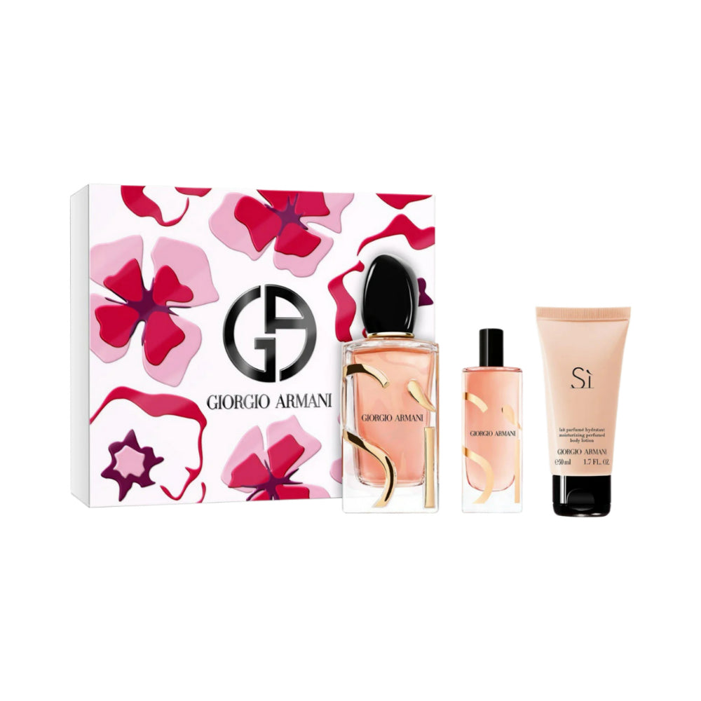Giorgio Armani Sì Intense 3 Piece 50ml Eau de Parfum
