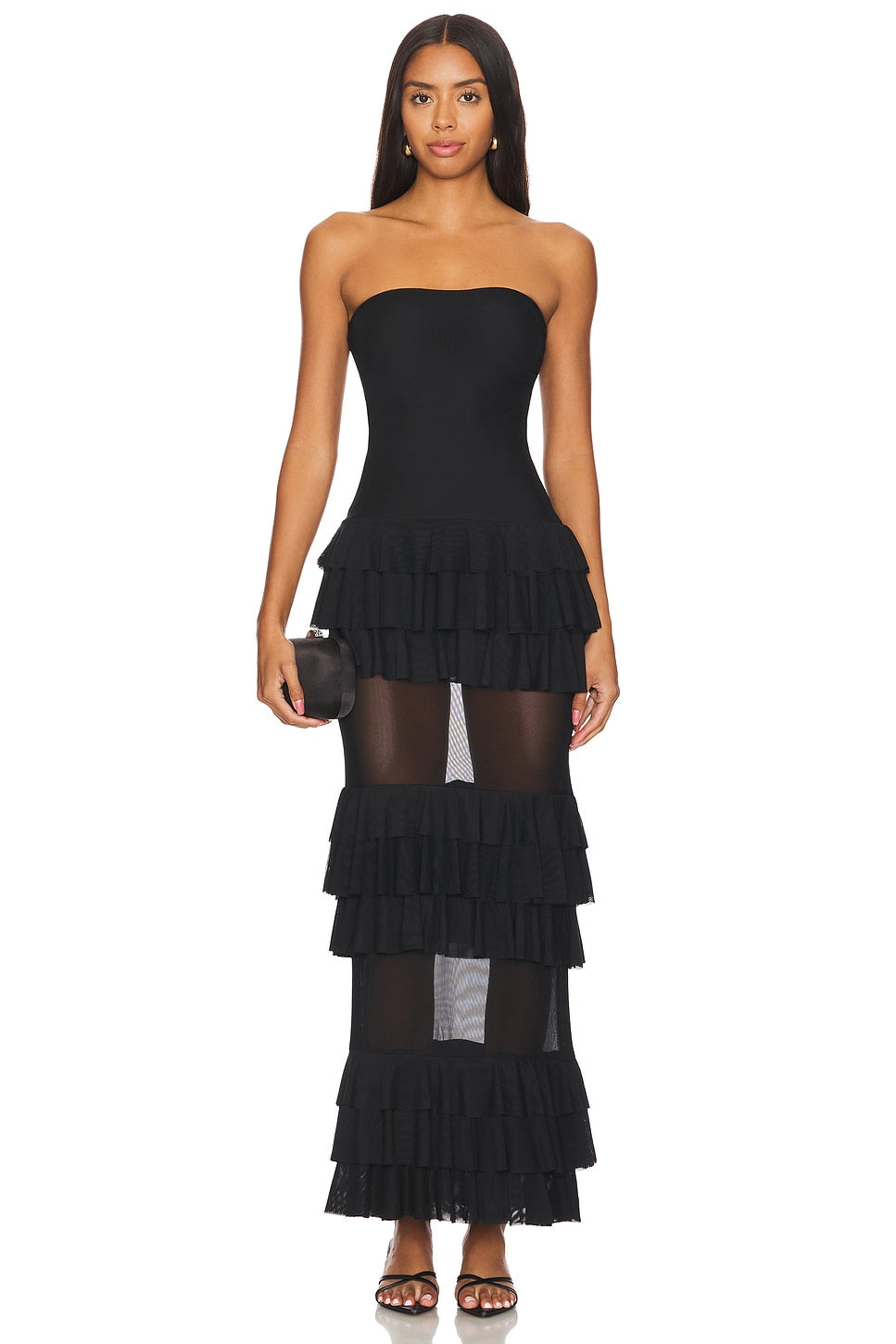 superdown Lorenza Maxi Dress in Black