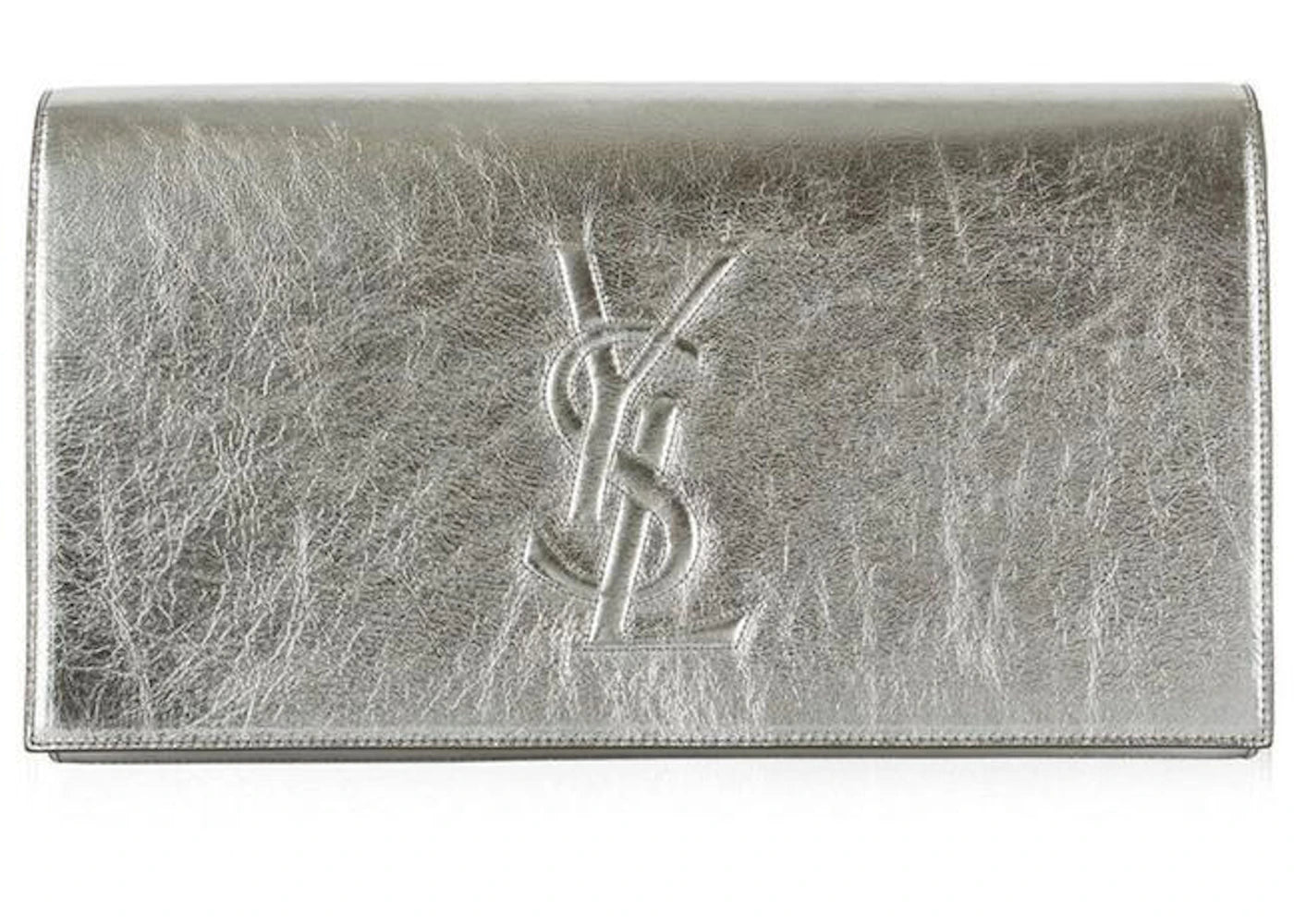 Saint Laurent Belle de Jour Clutch Metallic
